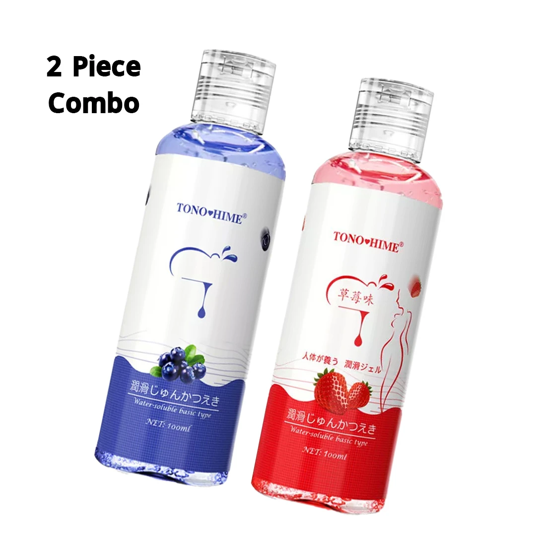 লুব্রি*কেন্ট জেল Strawberry, blueberry – 2 Flavor Combo